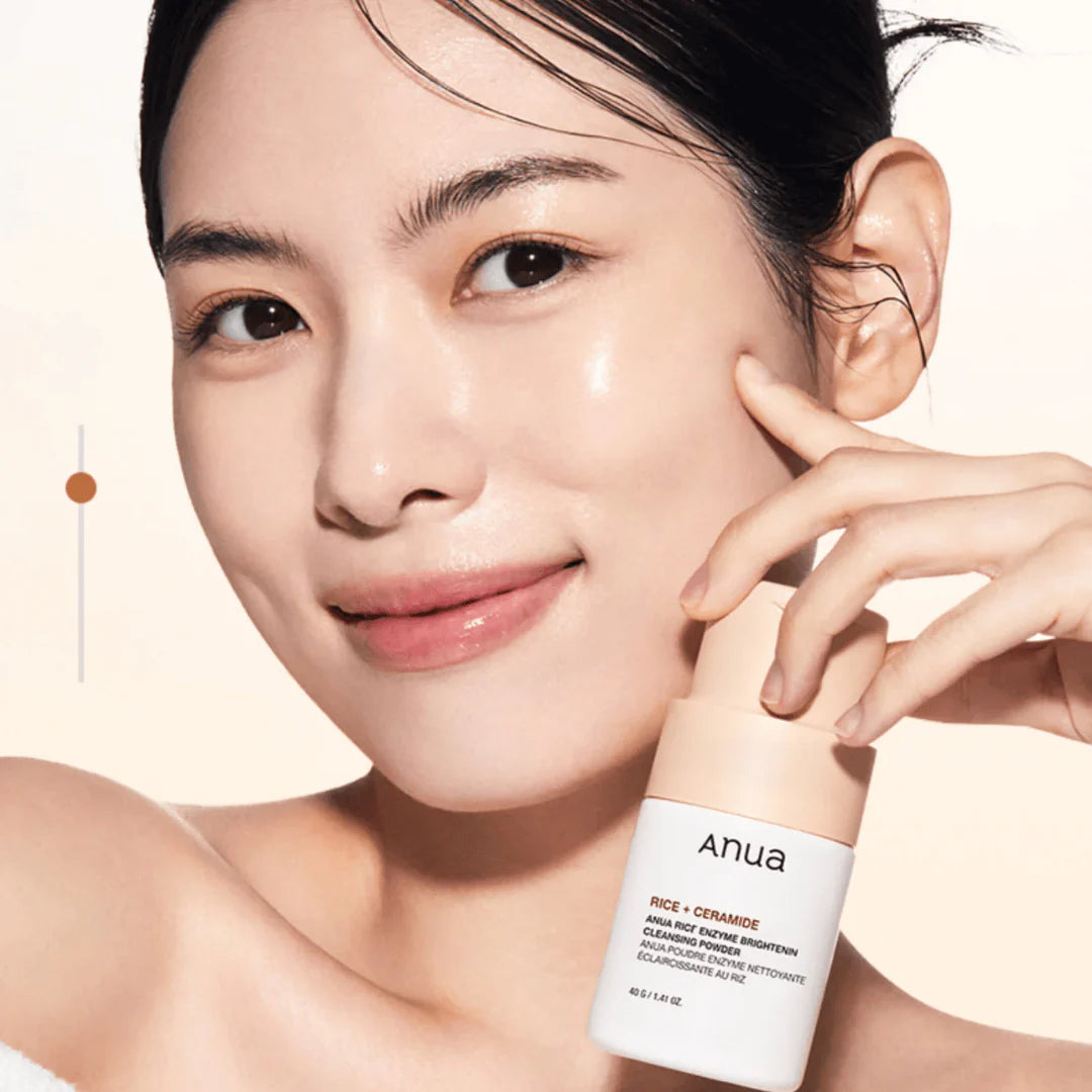Rice Enzyme Brightening Cleansing Powder. ANUA