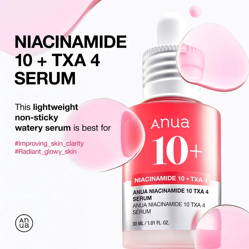 Niacinamide 10% + TXA 4% Serum. 30 ml. ANUA