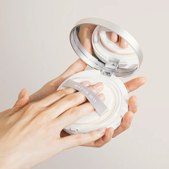 Vegan Niacinamide Panthenol Sun Cushion MARY & MAY right