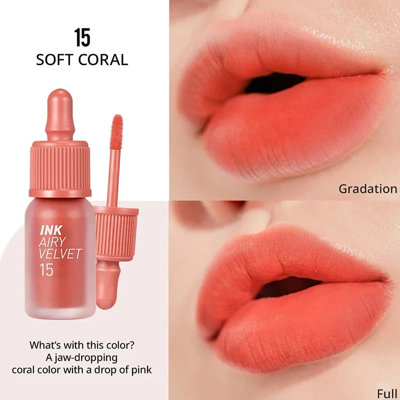 Ink Airy Velvet Series 15 Soft Coral PERIPERA