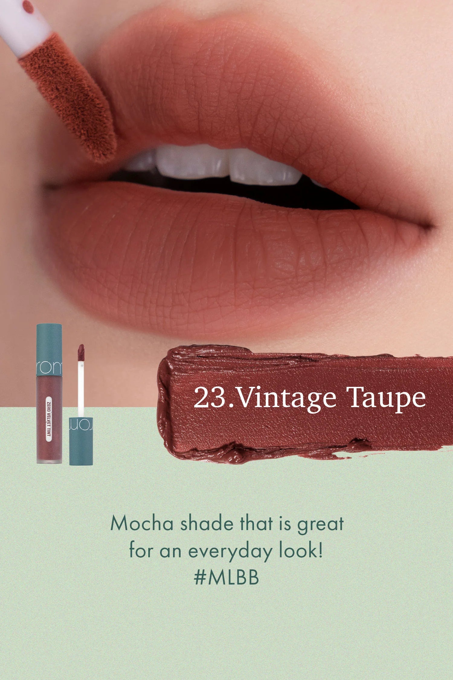 Zero Velvet Tint Series 23 Vintage Taupe ROMAND