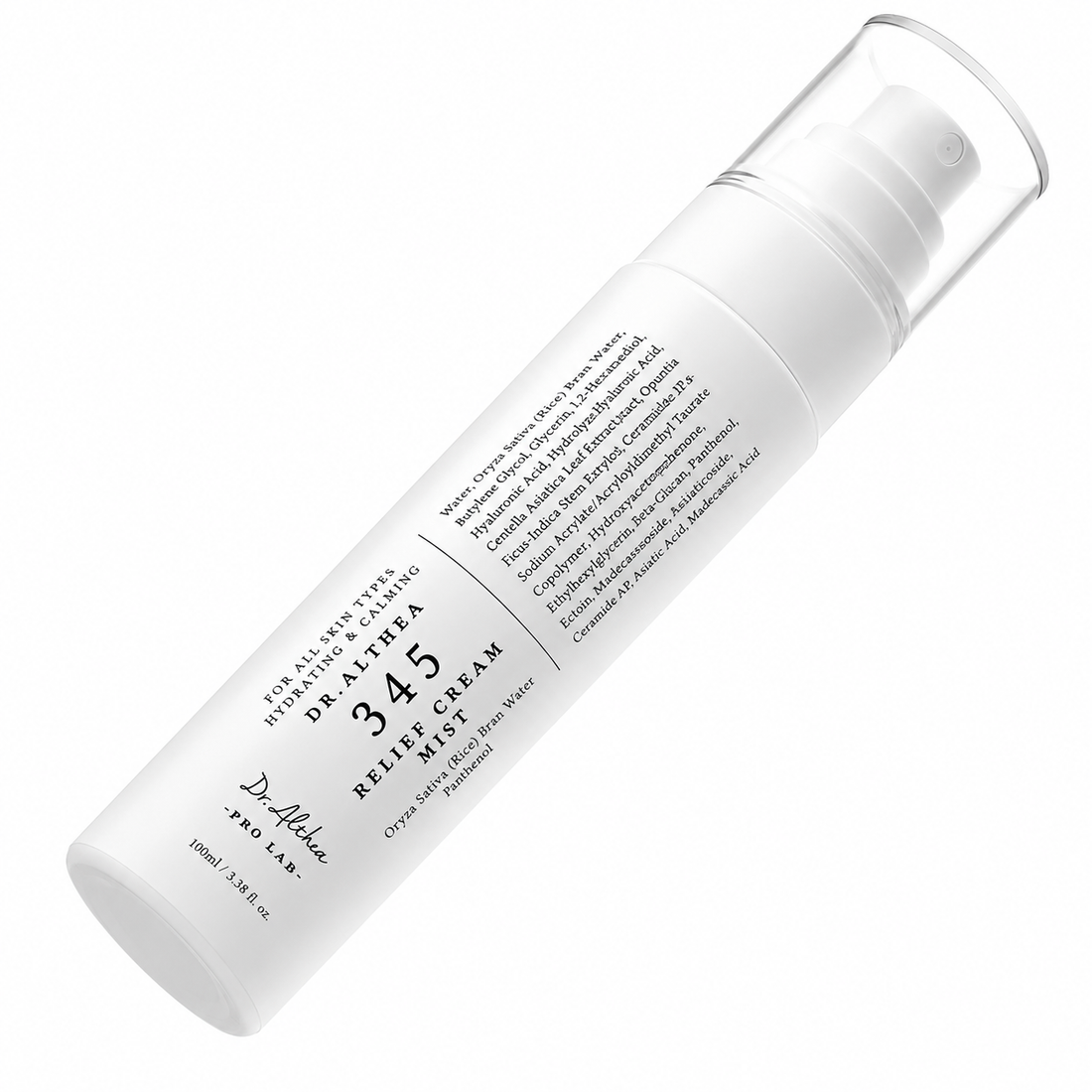 345 Relief Cream Mist 60 ml. y 100 ml. DR. ALTHEA