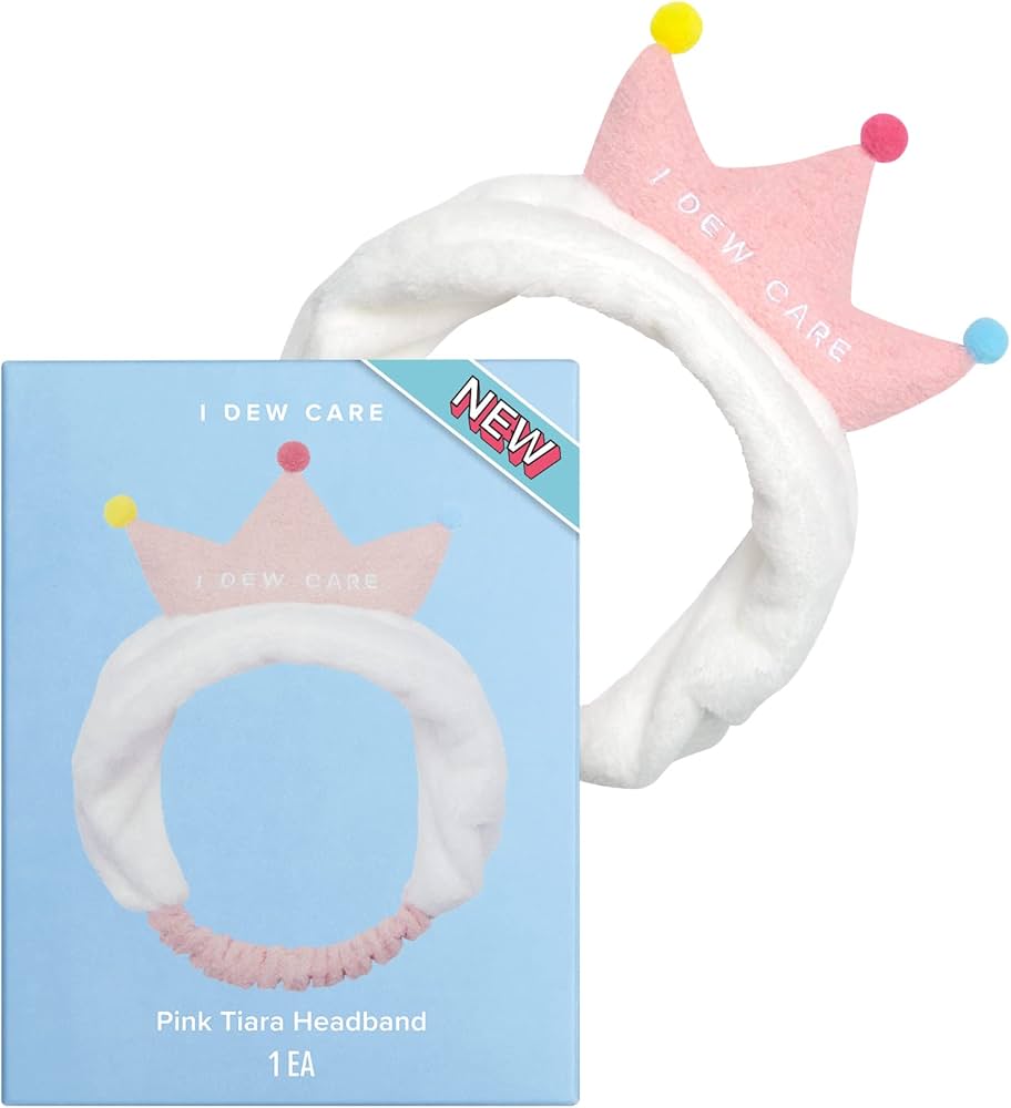 Pink Tiara Headband I DEW CARE