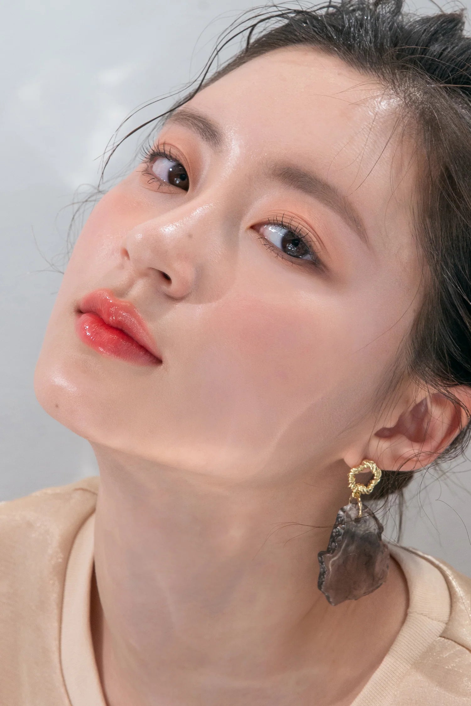 Glasting Water Gloss Series 00 Sanho Crush KbeautyCorner 04