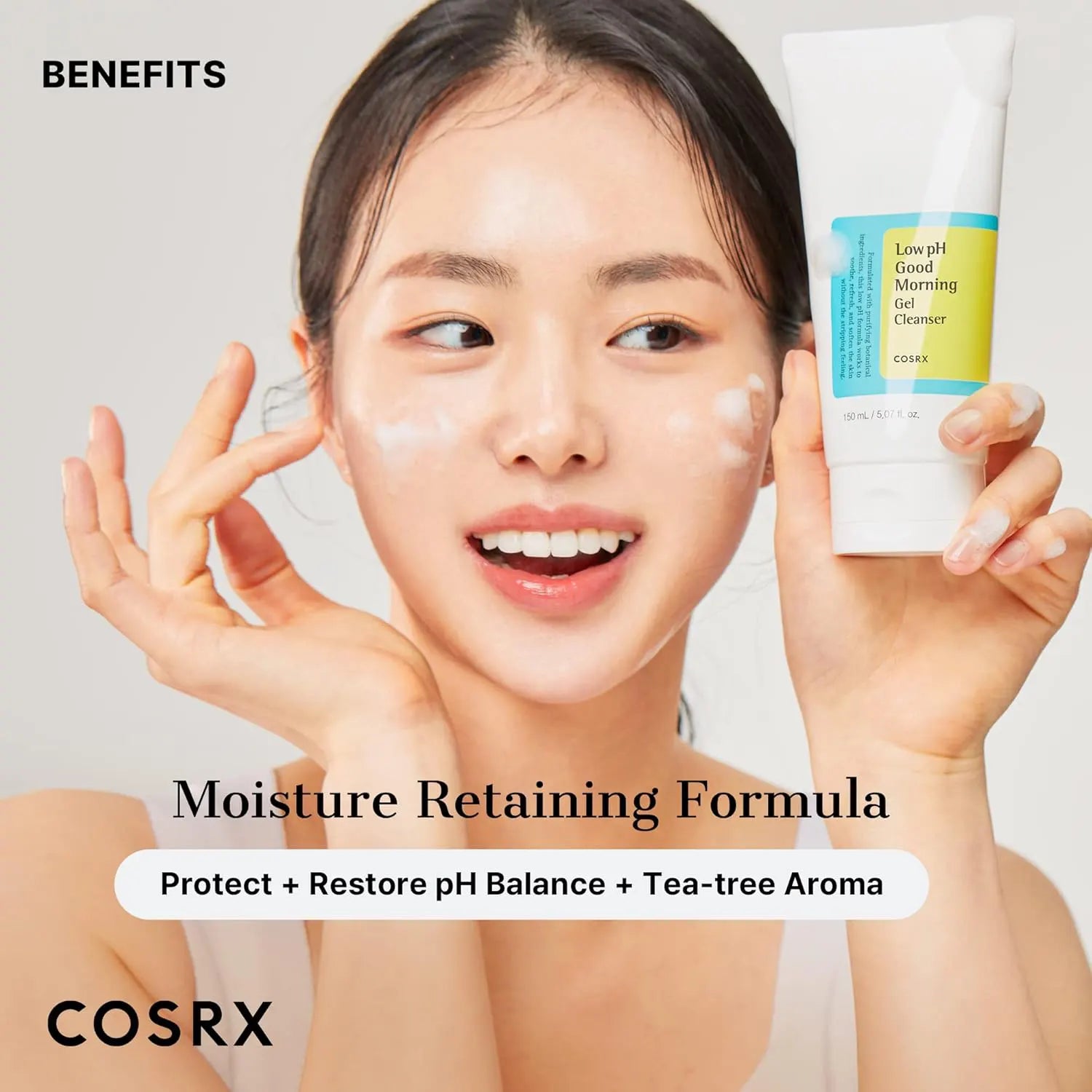 Low Ph Good Morning Gel Cleanser COSRX right