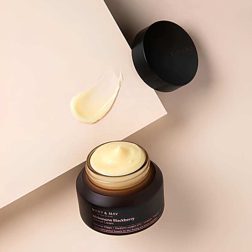 Idebenone Blackberry Complex Intensive Cream MARY & MAY