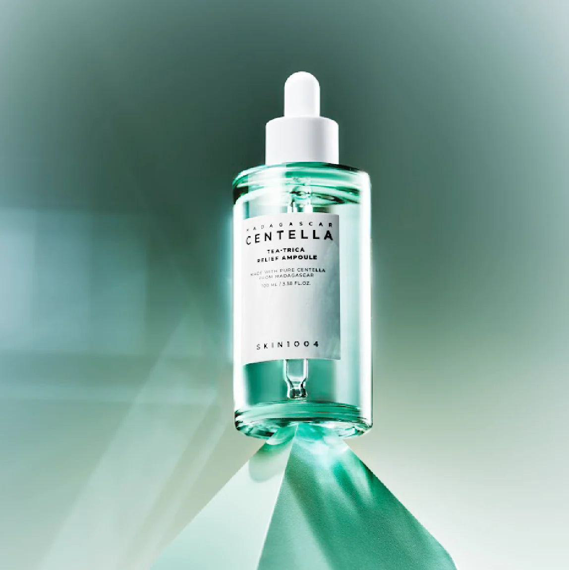 Madagascar Centella Tea-Trica Relief Ampoule 100ml. SKIN1004 right KBeautyCorner