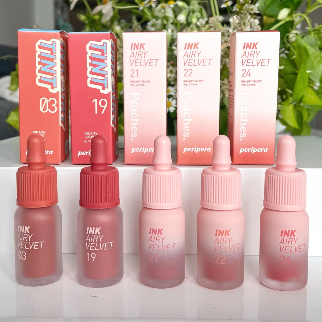 Ink Airy Velvet Series | 8 Tonos PERIPERA