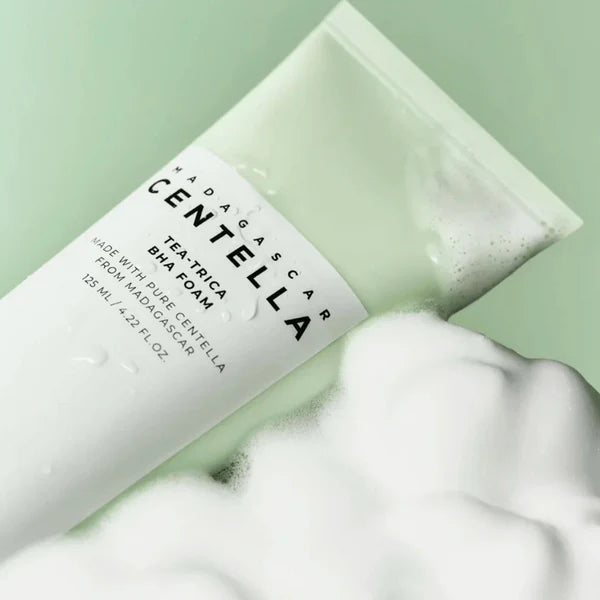Madagascar Centella Tea-Trica BHA Foam. SKIN1004
