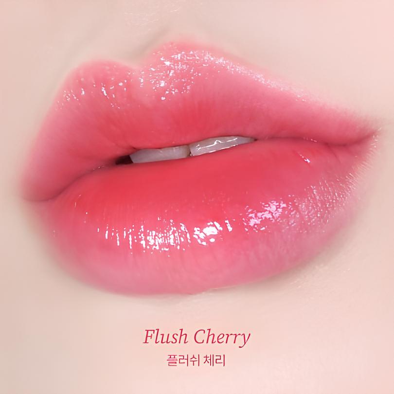 Glass Tinted Lip Balm Series Flush Cherry TOCOBO