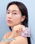 Glitterpedia Eye Palette N°4 All of Lavender Fog UNLEASHIA 02